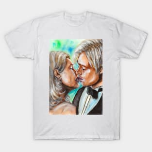 Brad Pitt, Claire Forlani T-Shirt